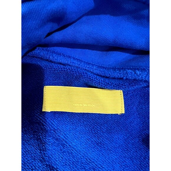 NWOT Yellow Label Co Pullover in Blue - Picture 3 of 3